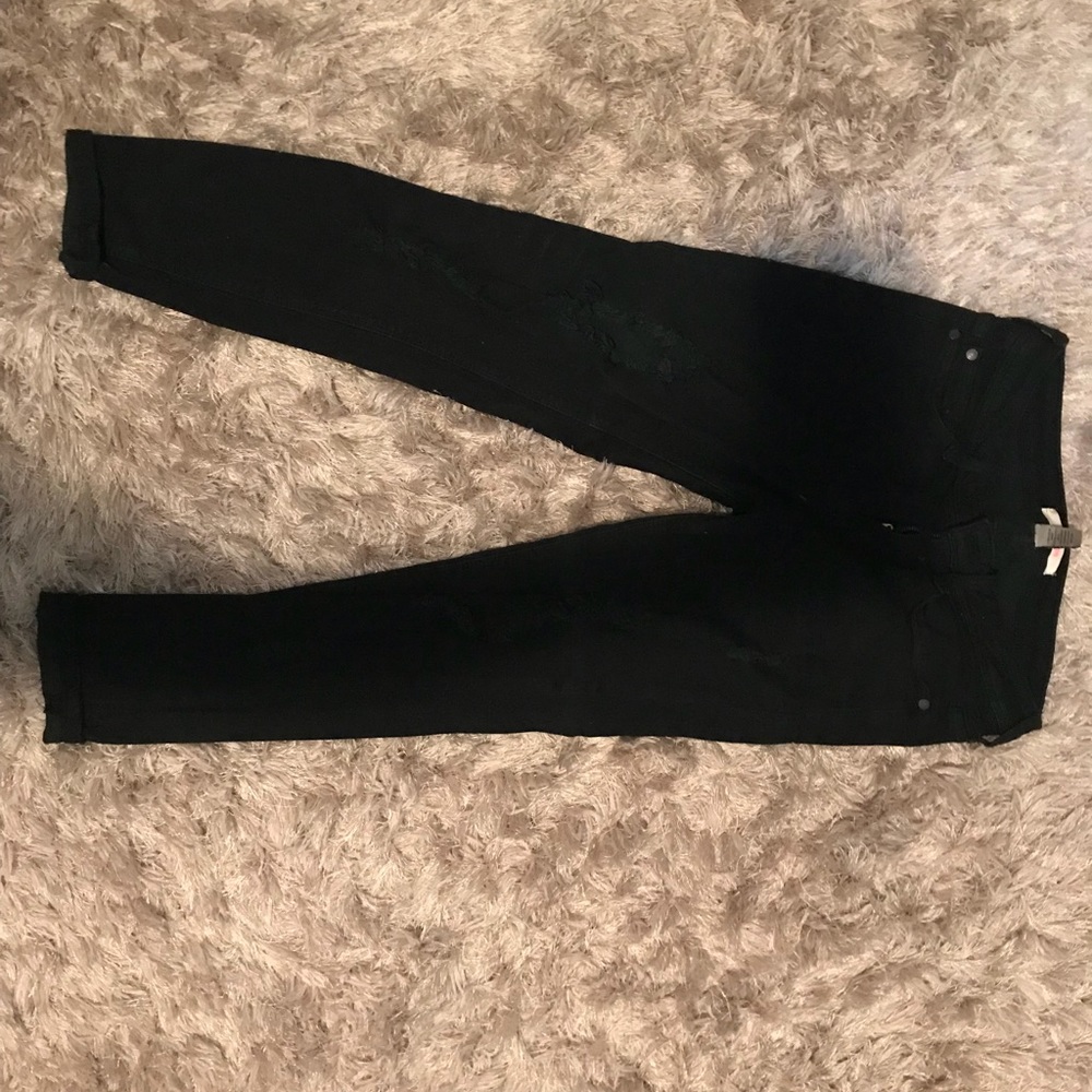 Charlotte Russe distressed jeans